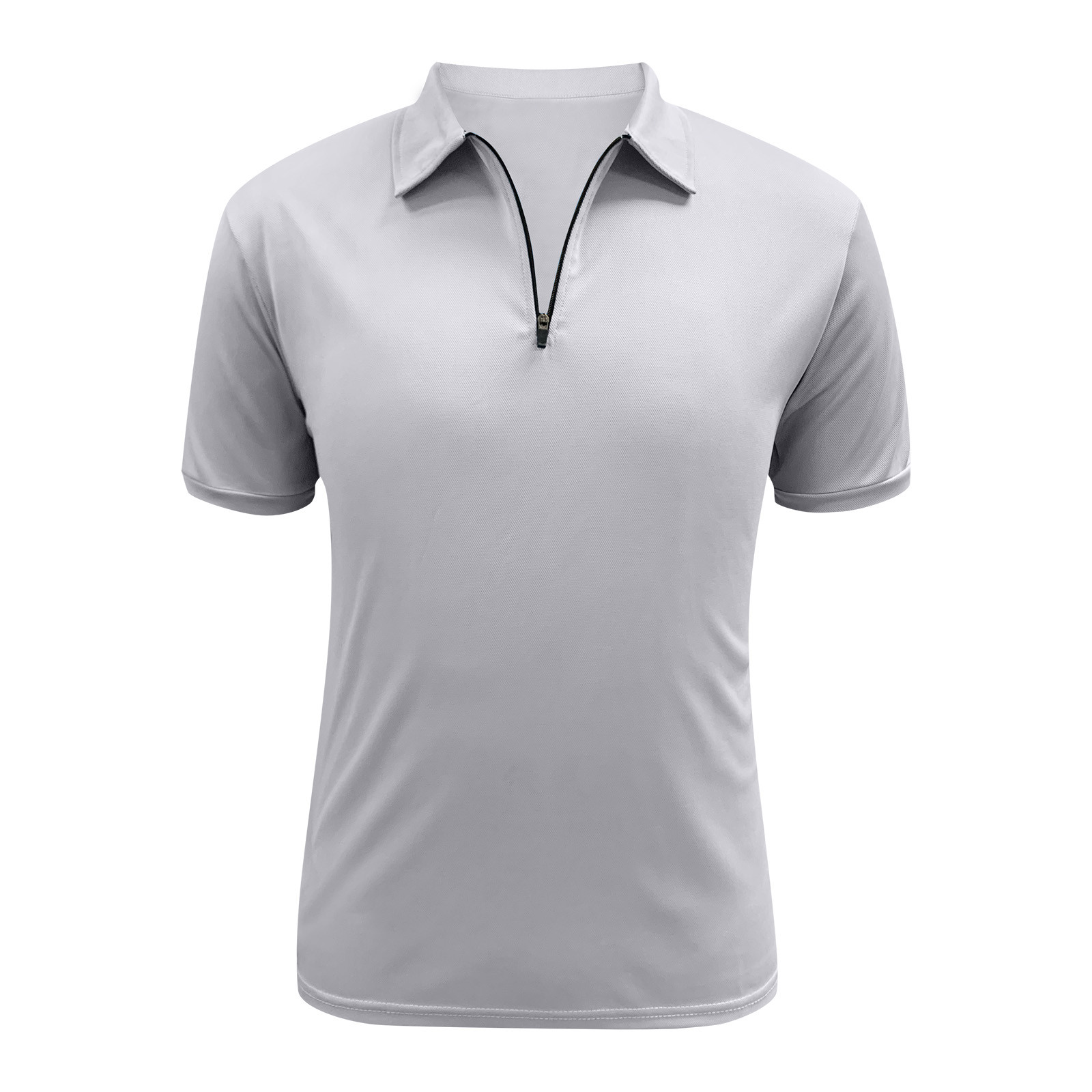 thumbnail image 5 of Camiseta de manga corta lisa para hombre, informal, de vacaciones, para fitness, para verano, para actividades al aire libre, 5 of 5